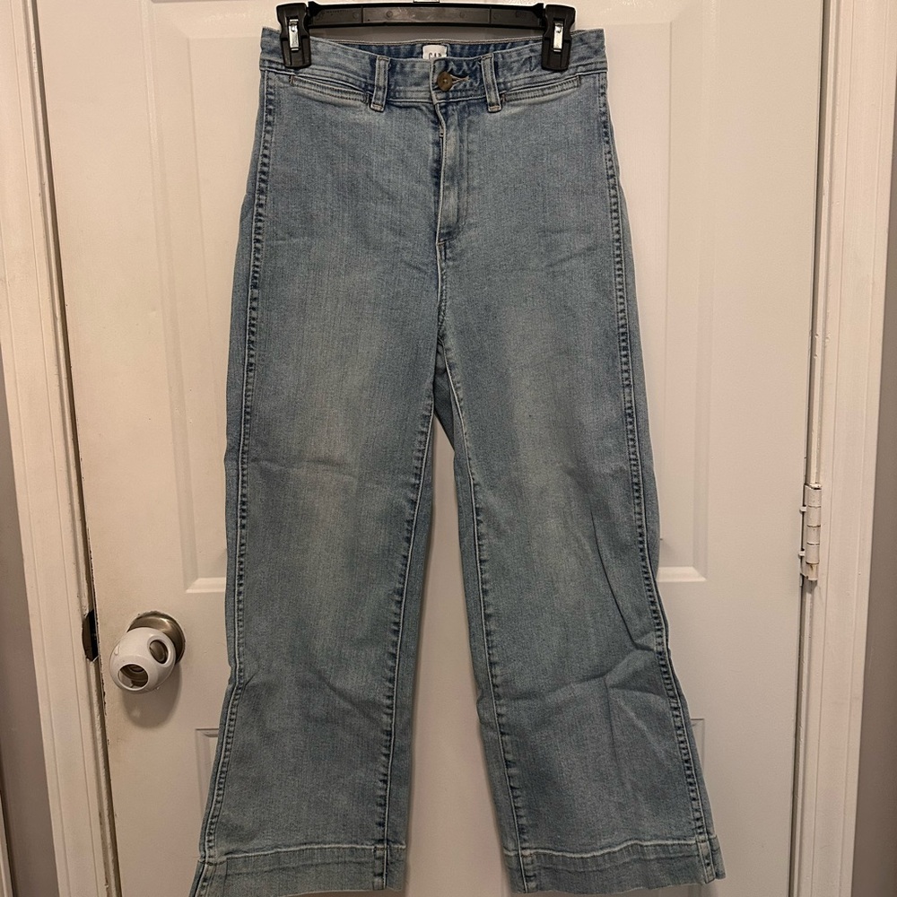 GAP Light Blue Wide Leg Jeans